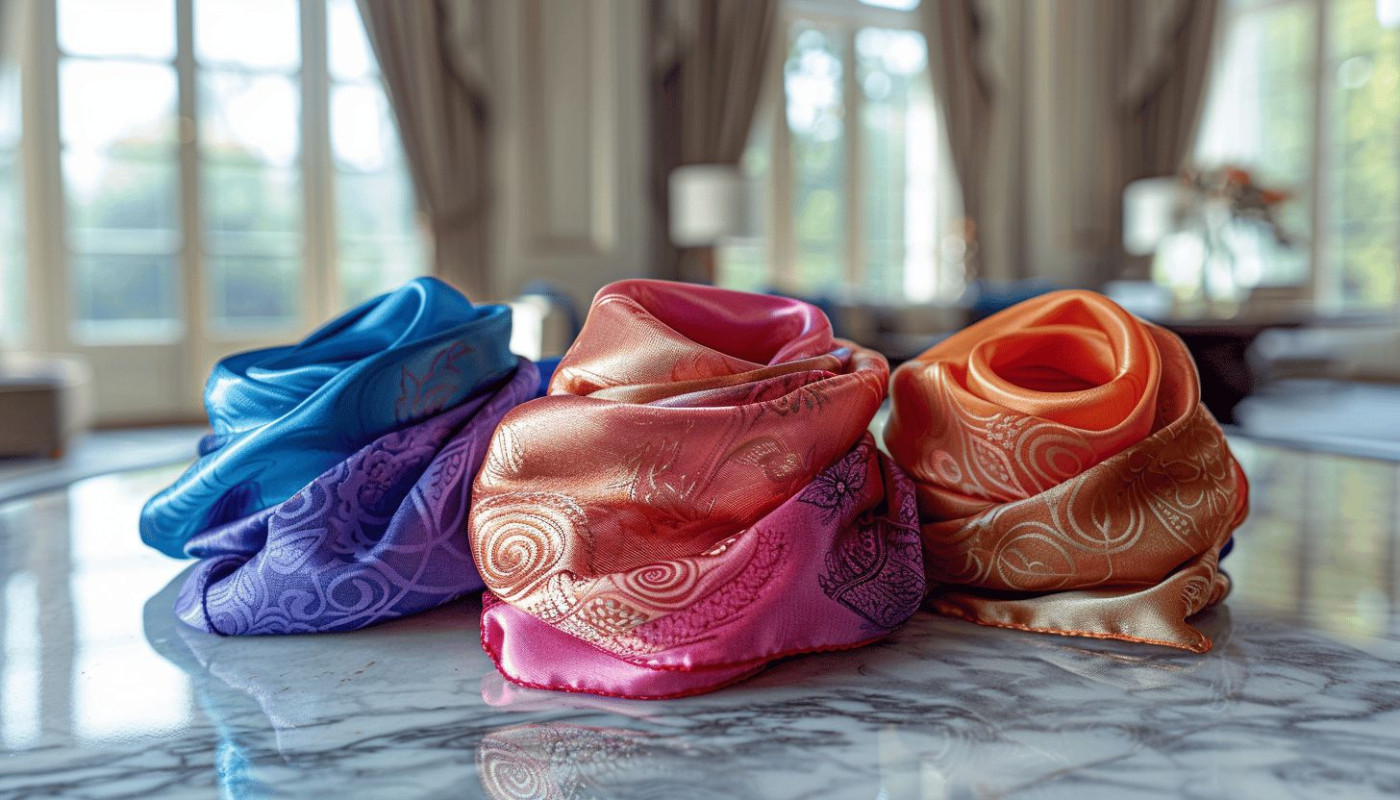 Foulards en soie personnalisés comment choisir et où les commander